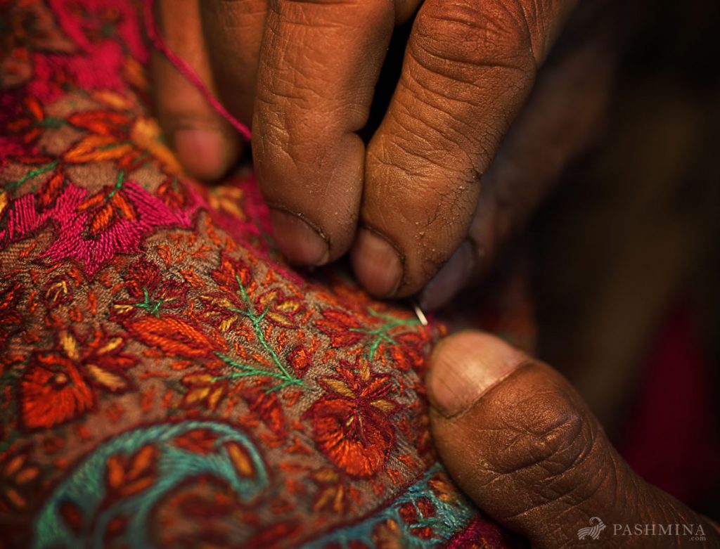 Making of men's Pashmina