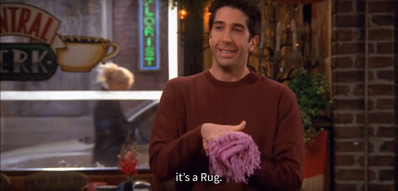 famous F.R.I.E.N.D.S quote about ‘Pashmina’