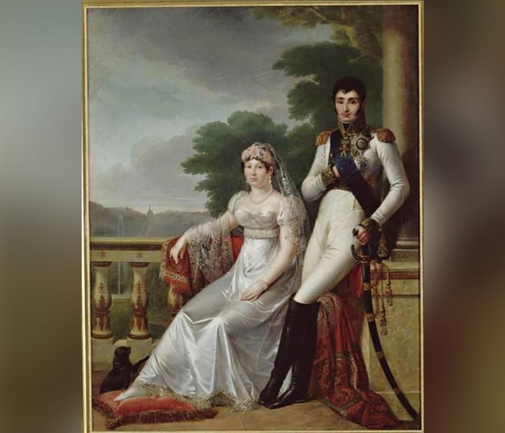  Catherine of Wurtemberg, by her wedding Princess Catherine Bonaparte - The Craze for Cashmere in 19th-century France