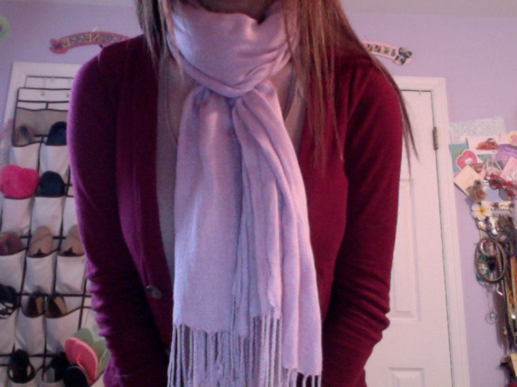 The Bunny Ear - 7 ways to style your Pashmina scarf 