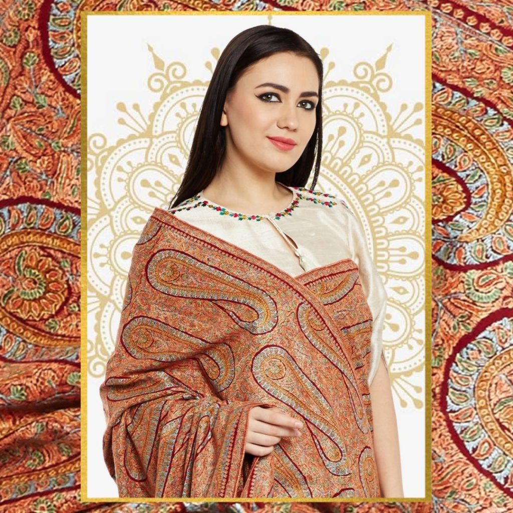 Queens's Coronation Pashmina Shawl