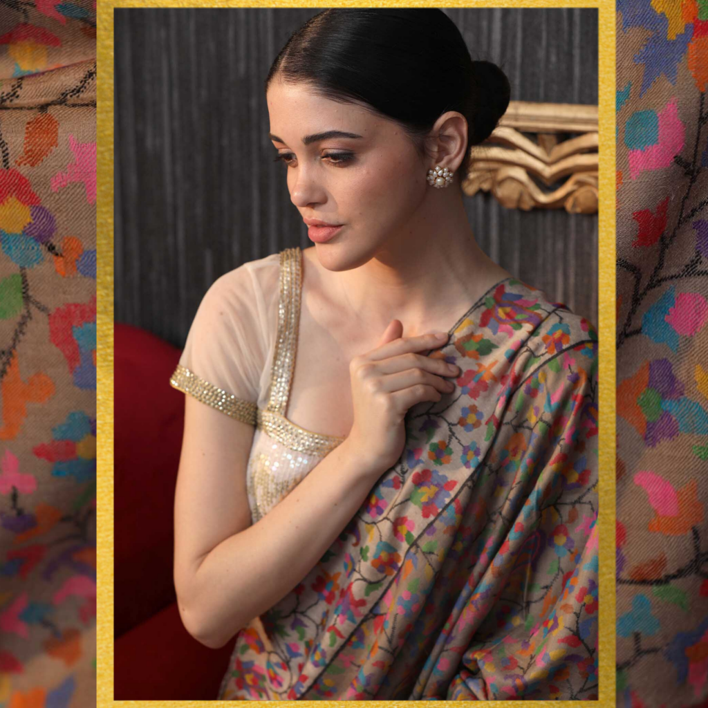 Kani Pashmina Shawl for Weddings