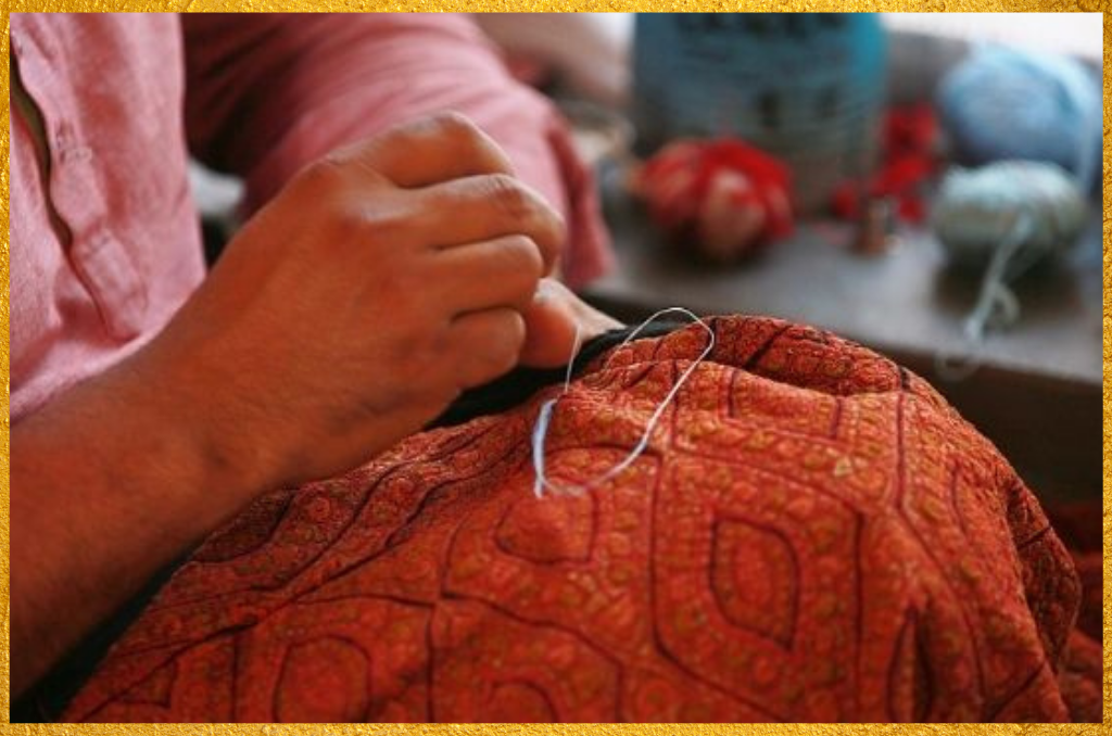 making of pashmina