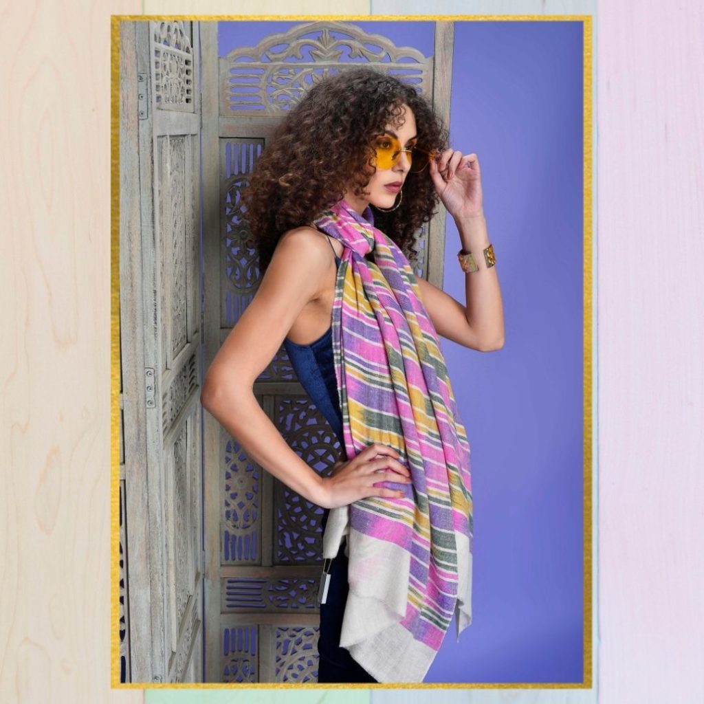 Patterned Pashmina