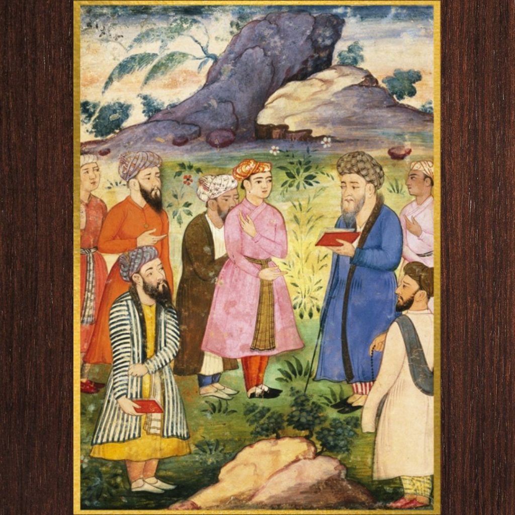 A 1605 painting of Ibn Batuta
