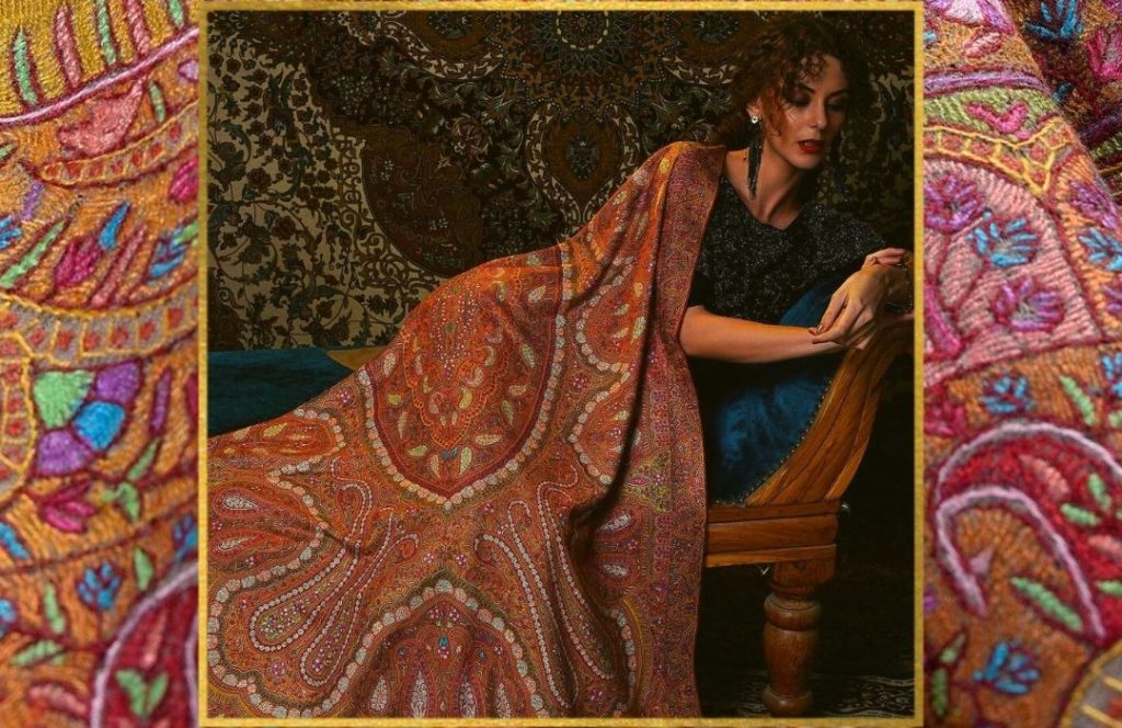 Who has everything - Sozni Jamawar Pashmina Shawls