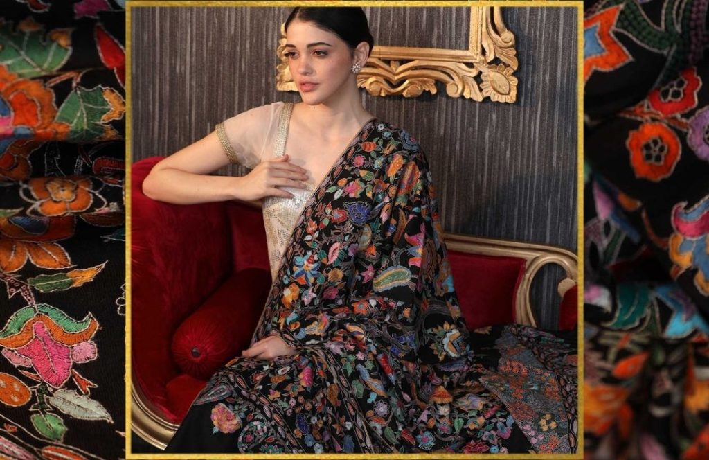 Who has everything - Papier Mache Embroidered Pashmina Shawls