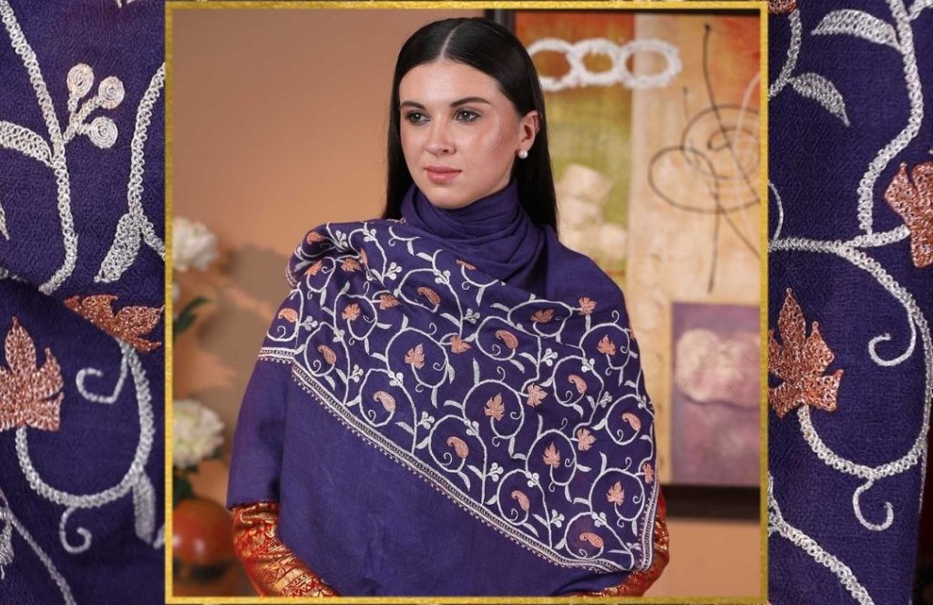 Embroidered Cashmere