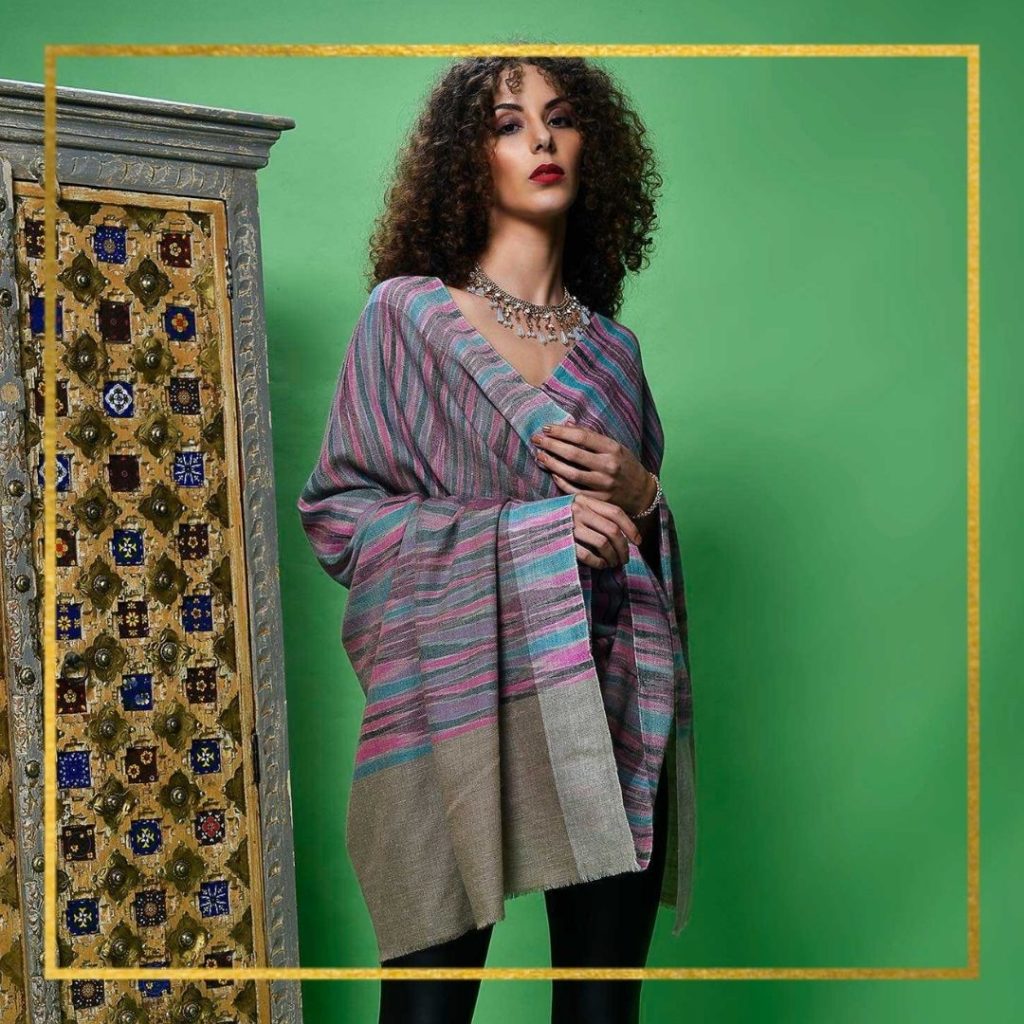 handwoven pashmina shawl