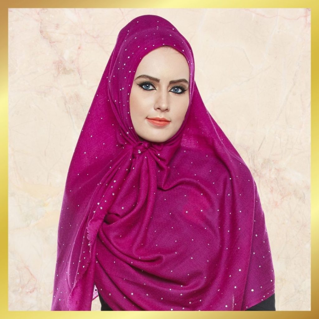 Swarovski pashmina headscarf