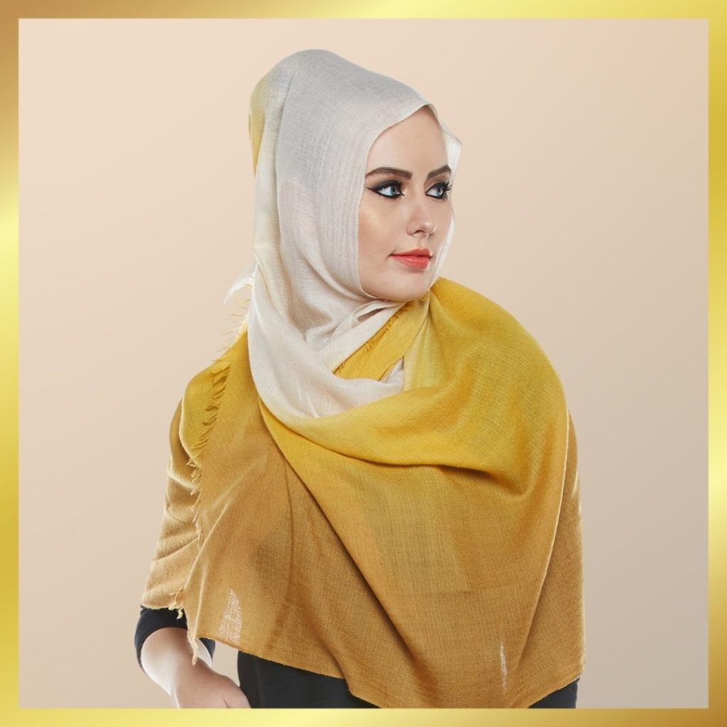 ombre pashmina headscarf