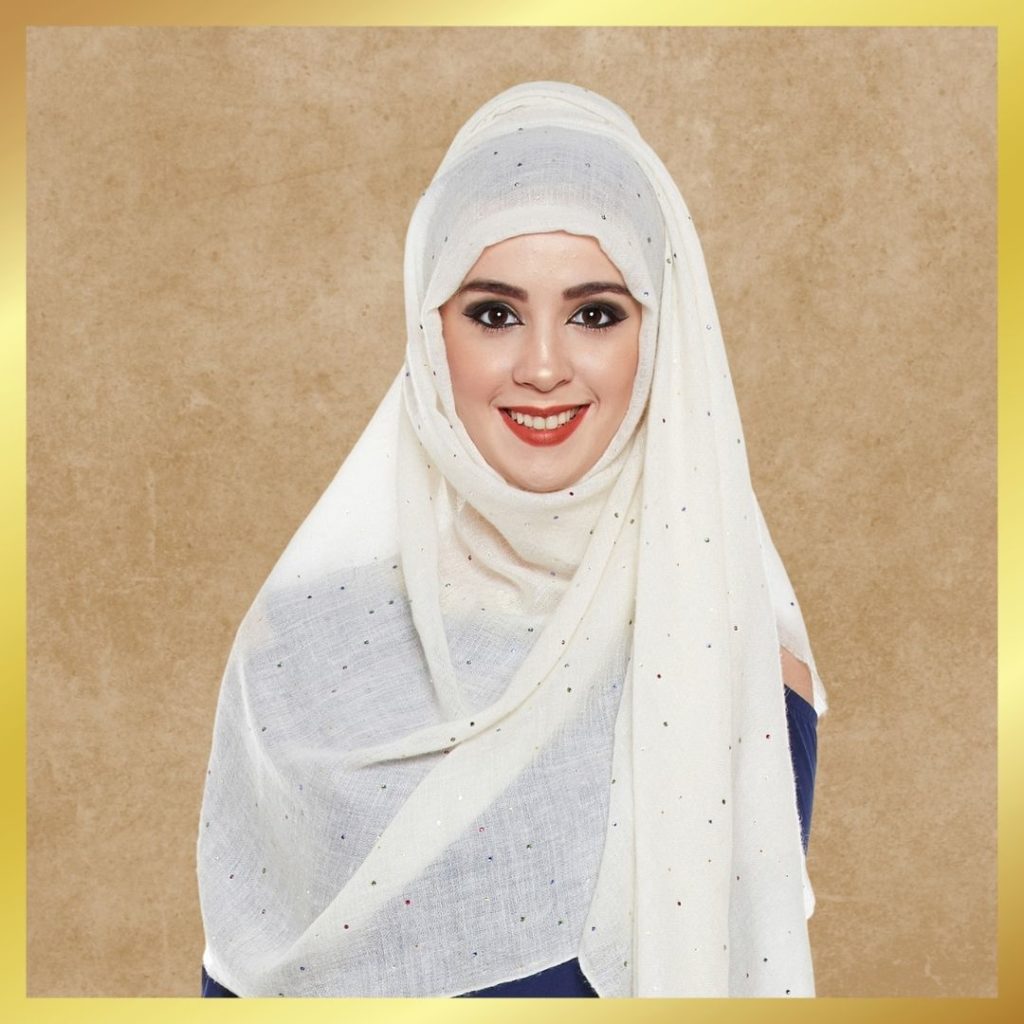 swarovski pashmina headscarf