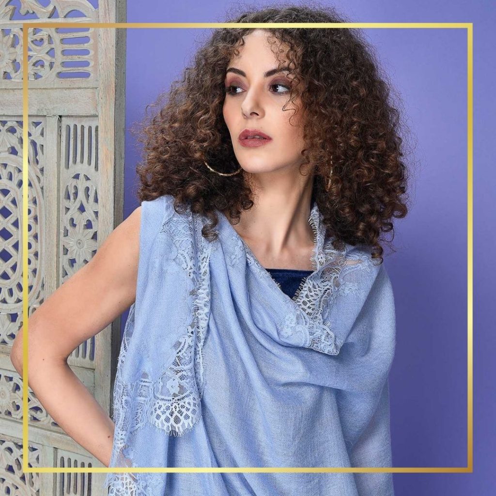 lace cashmere wrap
