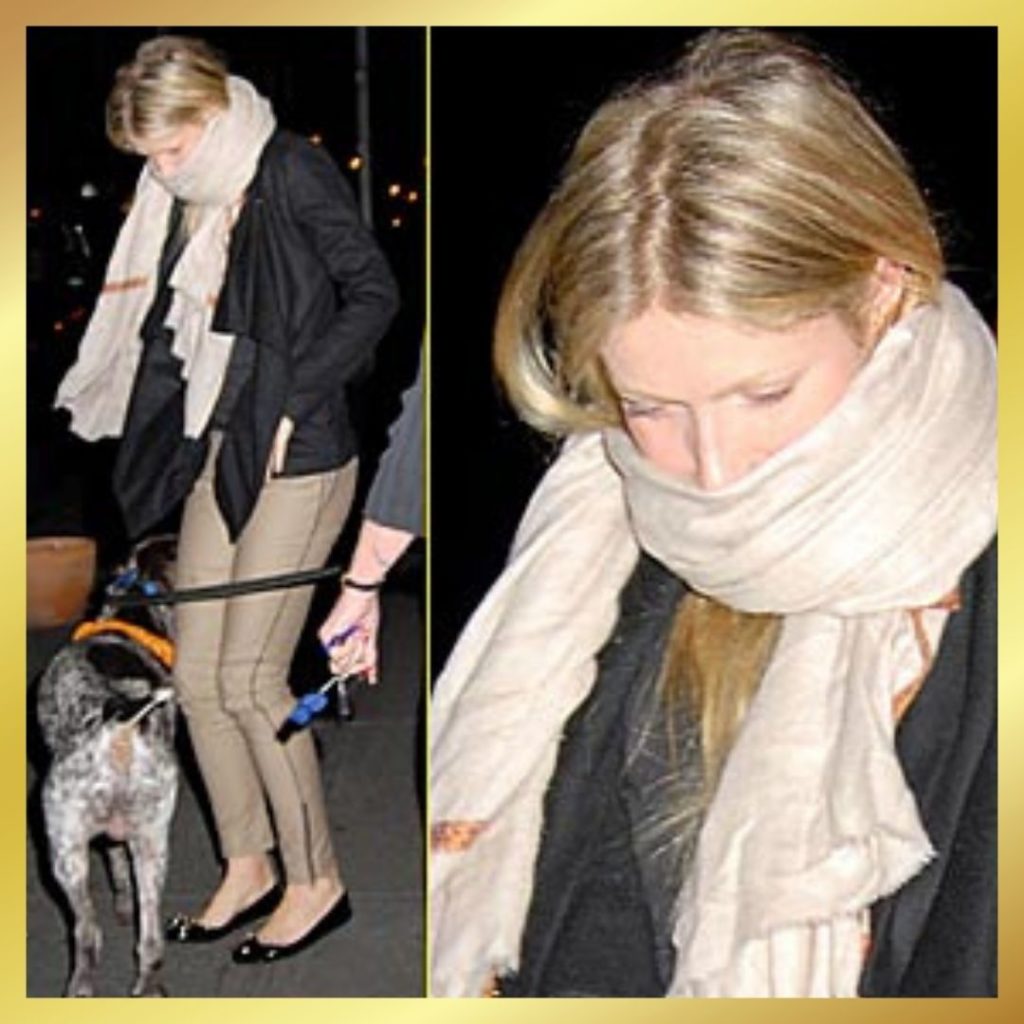 Gwyneth Paltrow in cashmere