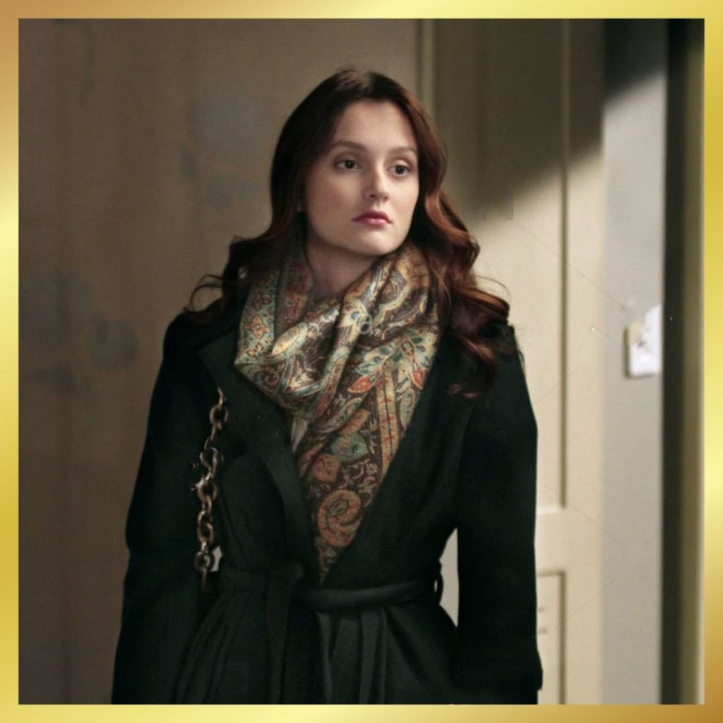 Leighton Meester in kani pashmina