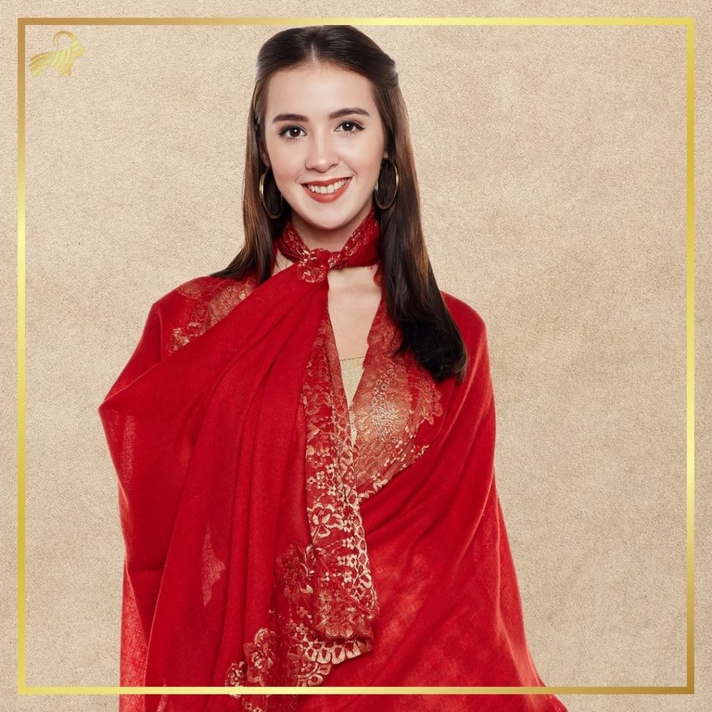 lace pashmina shawl