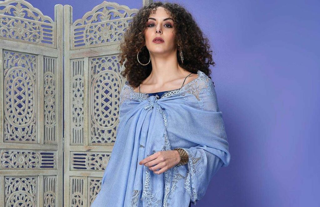 Lace Cashmere Scarf