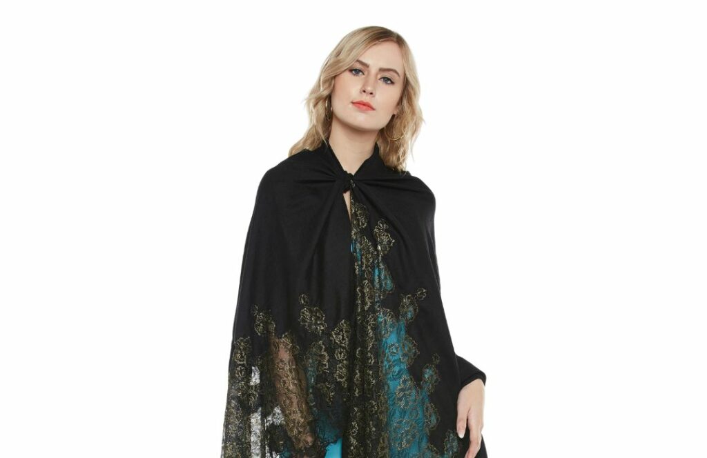 Lace Pashmina Shawl