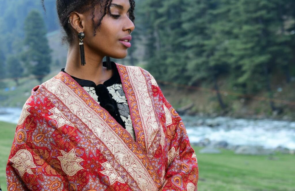 Zari Pashmina Shawl