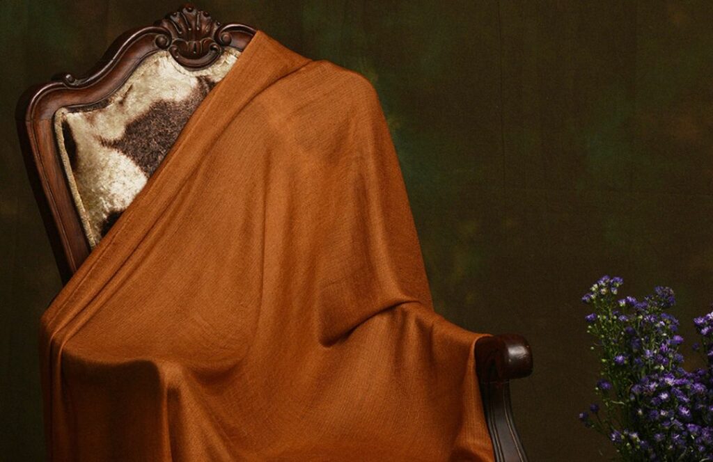 Brown Cashmere scarf