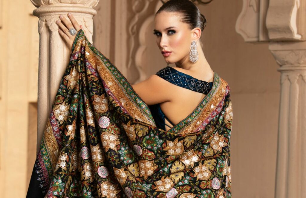 Tilla Dozi Pashmina Shawl