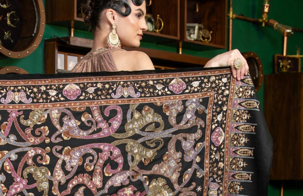 Zari Pashmina Shawl