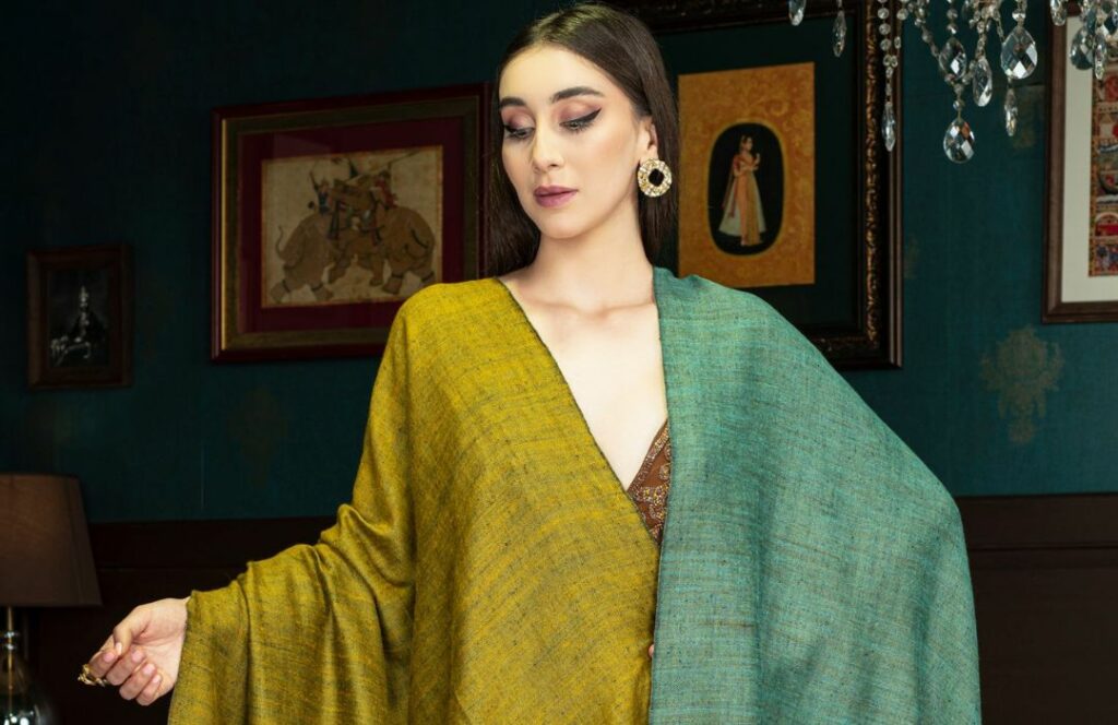Reversible Pashmina Shawl