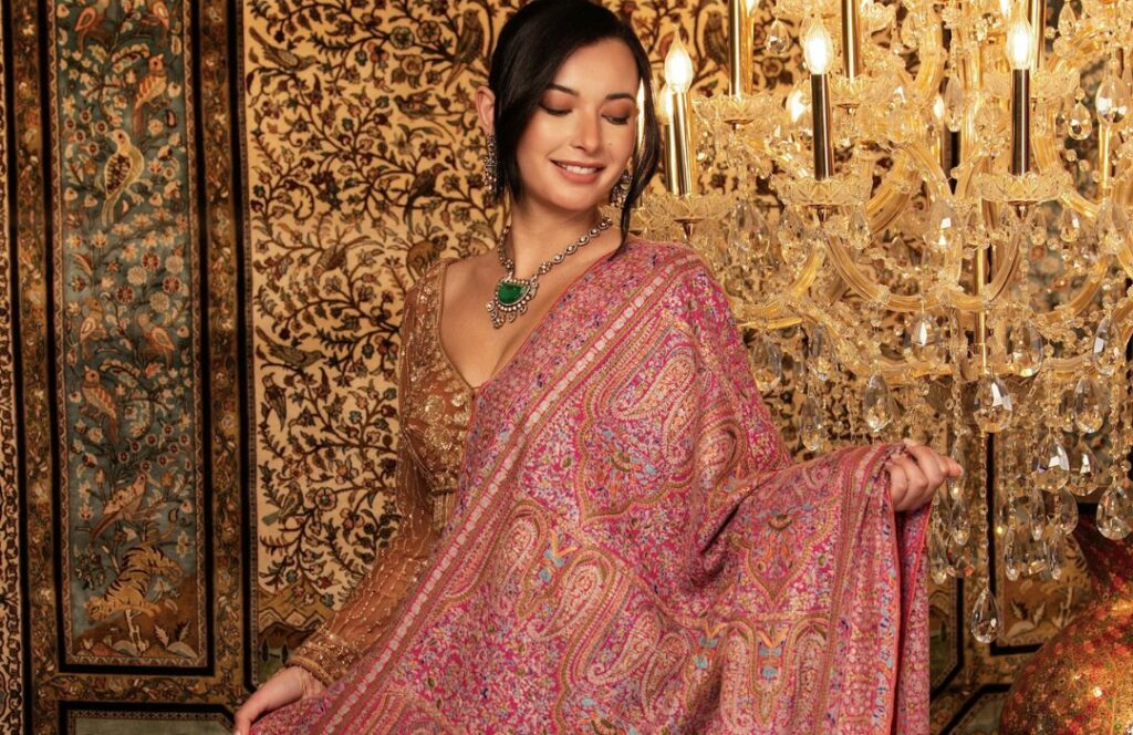 Pink Pashmina Shawl