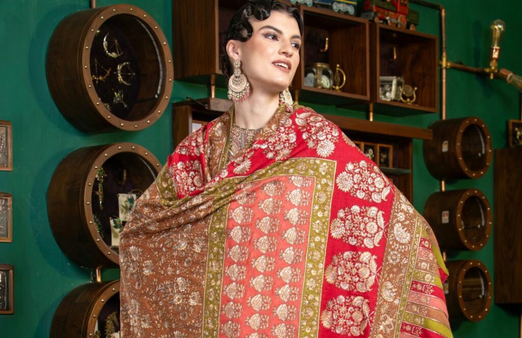 Zari Pashmina Shawl