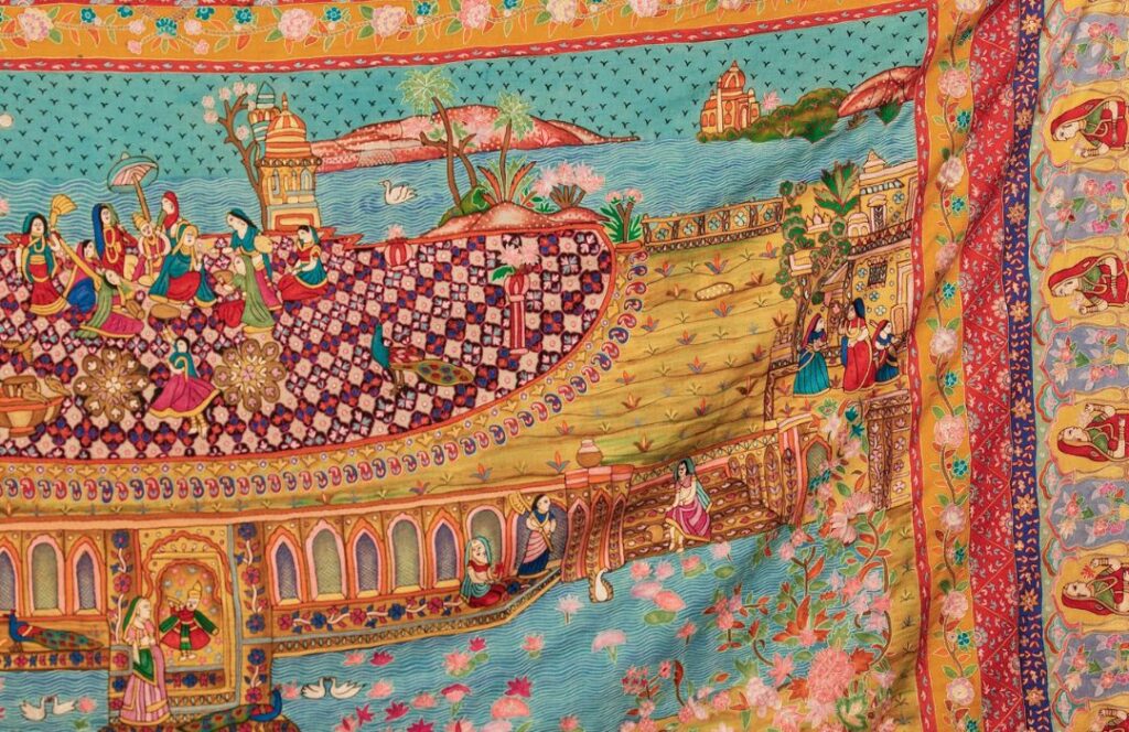 Kalamkari Pashmina Shawl